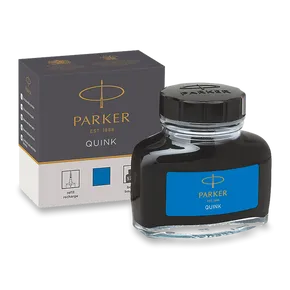 Fľaštičkový atrament Parker, umývateľný modrý